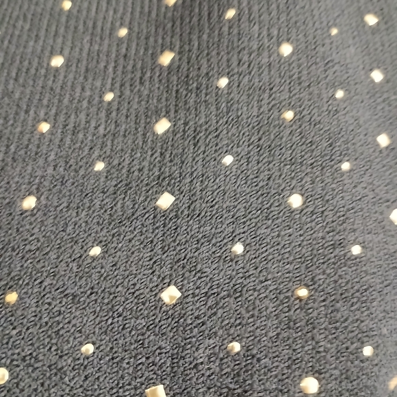 St John Knit Sweater with Gold Sparkle - Picture 4 of 5